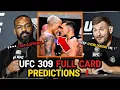 UFC 309 Full Card PICKS BREAKDOWNS