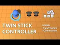 Unity Twin Stick Controller Tutorial Gamepad and Keyboard Top Down Shooter Controls