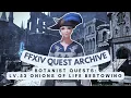 Botanist Lv 53 Onions of Life Bestowing No Commentary FFXIV Quest Archive