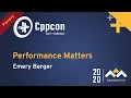 Plenary Performance Matters - Emery Berger