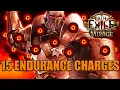 15 ENDURANCE CHARGES 100MDPS - 3 28 Path of Exile Mirage