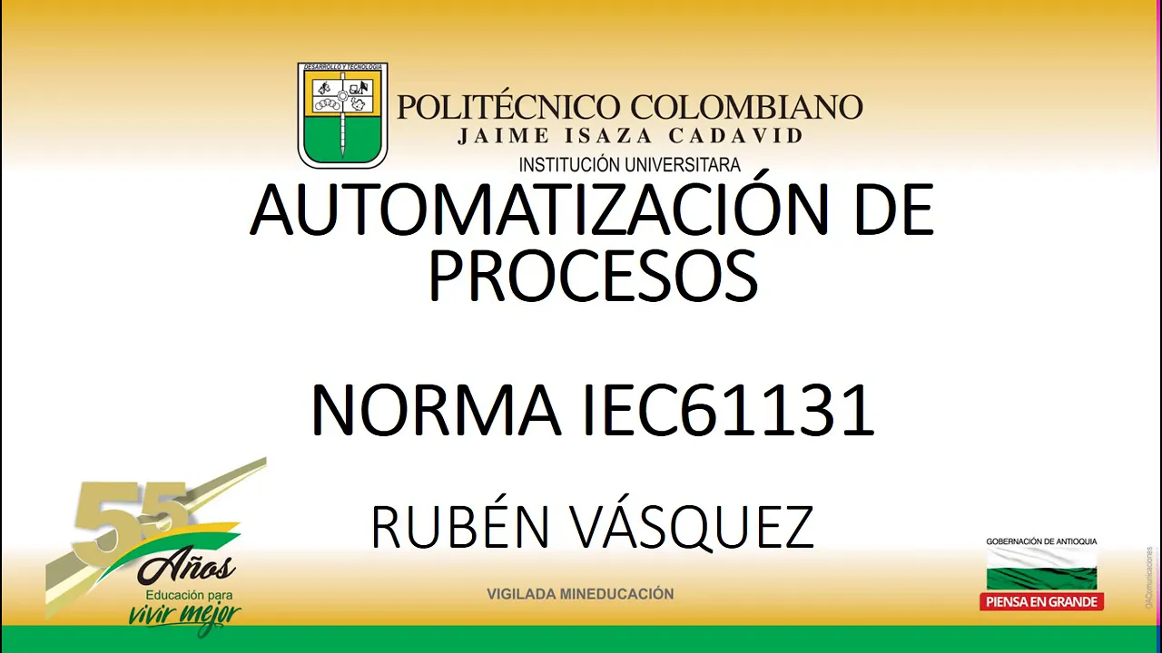Norma IEC61131 para PLCs