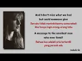 The Smallest Man Who Ever Lived - Taylor Swift | Lirik Terjemahan