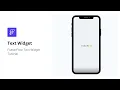 FlutterFlow Text Widget Tutorial Easy Design Guide for Beginners