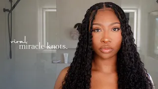 viral miracle knots full in depth tutorial ft. hotbraids crochet hair