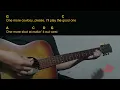 Jensen McRae - One More Cowboy Easy Guitar Chord & Lyrics (cover)