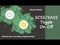 Learning - Toggle Switch On Off