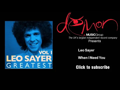 Download MP3 Leo Sayer - When I Need You