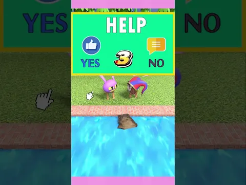 amazing digital circus Buaya Atau Kayu  #sakura #minecraft #shorts