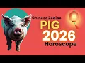 Pig Horoscope 2026 - Career Wealth Love Forecast Chinese Zodiac Predictions
