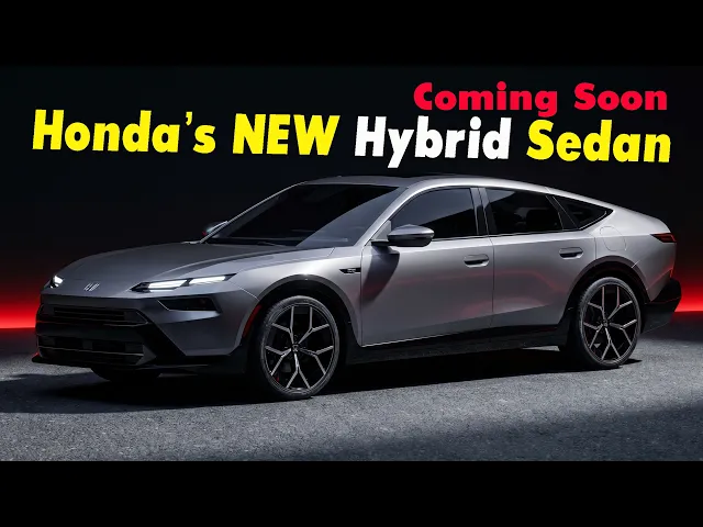 Is This the Next-Gen 2027 Honda Accord? Sleek Hybrid Prototype Stuns with Fastback Styling and AWD