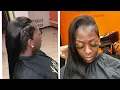 VERSATILE LONG MOHAWK SEW IN CASSIE INSPIRED MILD ALOPECIA