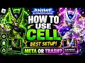 How To Use CELL Correctly Bio Reset Buffs MAX DAMAGE Anime Expeditions