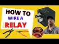 How to wire a 12 volt relay IT S Easy