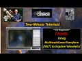 2-Minute Tutorial Using the MultiScaleLinearTransform tool to Explore Wavelets1