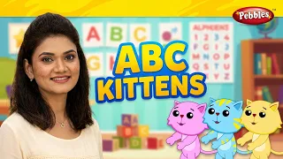 Action Songs 3 Little Kittens I Learn Alphabets Capital and Small Letters I Preschool Video