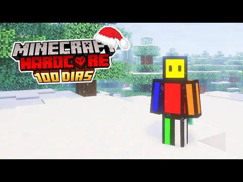 Video Thumbnail: Sobreviví 100 Días en NAVIDAD 🎄 en Minecraft Hardcore