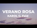 Download Lagu KAROL G, Feid - Verano Rosa (Lyrics)
