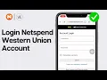 How to Login Netspend Western Union Account 2024 Western Union Netspend Prepaid Mastercard Login