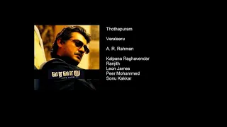 Download Thothapuram - Varalaaru (Godfather) (Audio Song) | A. R. Rahman MP3