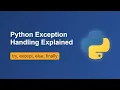 Python Exception Handling A Beginner s Guide to try except else and finally