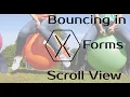 Stop Bouncing Effect in Scroll View -