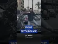 Lagu Fight between police officer and civilian in Lebanon