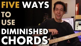 5 Easy Ways To Use And Write With Diminished Chords MUSIC THEORY CHORD PROGRESSIONS  5 Easy Ways To Use And Write With Diminished Chords MUSIC THEORY CHORD PROGRESSIONS