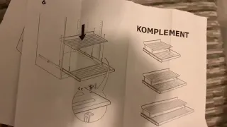 Ikea komplement pull out shoe shelf