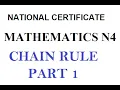 Mathematics N4 CHAIN RULE 1 - Differential Calculus mathszoneafricanmotives