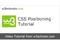 W3Schools CSS Positioning Tutorial
