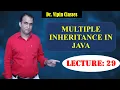 Java OOPS - 29 Multiple inheritance in Java CS Teachers Dr Vipin Classes