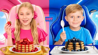تحدّي الطائرة الوردية ضد الطائرة الزرقاء