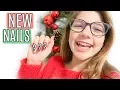 Christmas Nails Shopping for Christmas Slime Kit Supplies Vlog