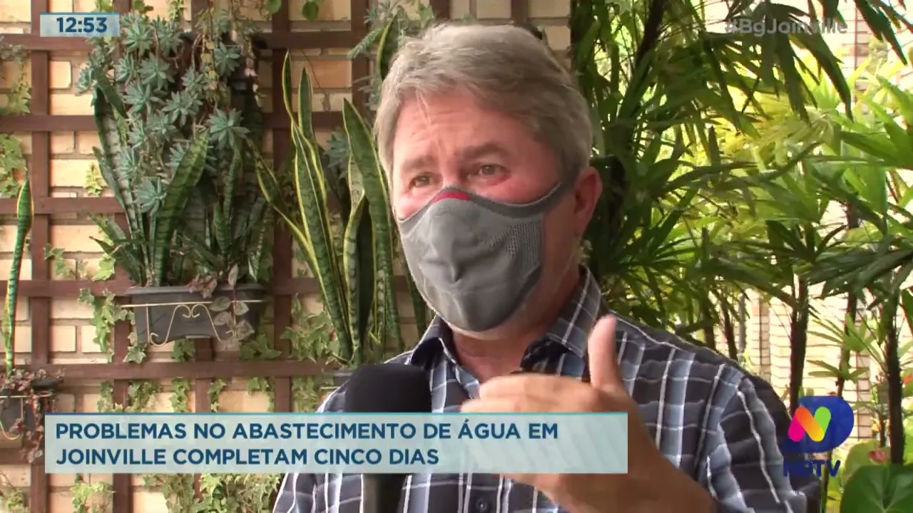 Problemas no abastecimento de água em Joinville completam cinco dias