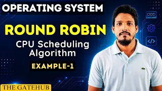 Round Robin CPU Scheduling Algorithm Solved Example 1 Operating System