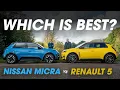 Lagu NEW Nissan Micra vs Renault 5 – we've tested both EVs back-to-back! | What Car?
