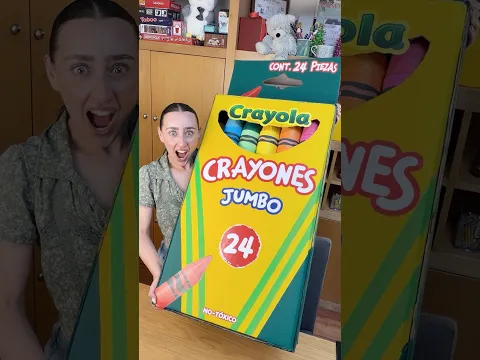 Podré hacer la crayola más grande del mundo.