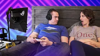 the ultimate bed gaming setup