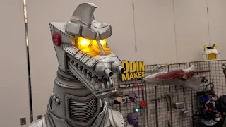 Odin Makes: More MechaGodzilla fixes
