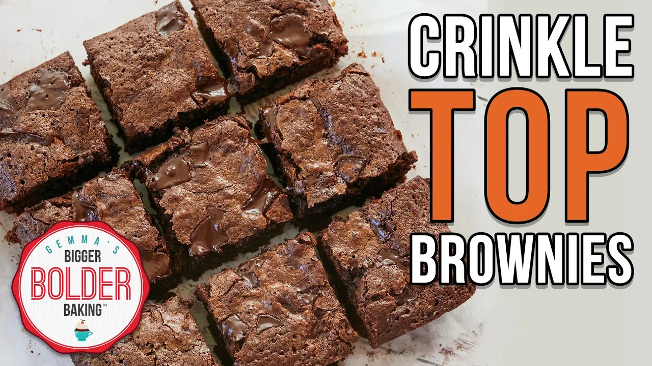 The Secret To Crinkle Top Brownies