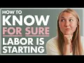 Lagu LABOR SIGNS and the #1 Way to Know For Sure it’s Labor