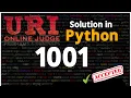 URI Solution in Python 1001 - Extremely Basic URI Solution Python