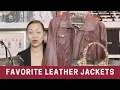 FAVORITE LEATHER JACKETS COACH LEATHER JACKET IN SIGNATURE CANVAS COACH LEATHER JACKET