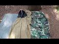 U S M C VS US ARMY - Battle Of The Bivy Bags