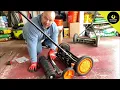 How to Assemble and Adjust Scotts 18-Inch 7-Blade Push REEL Mower
