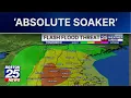 Flood watch issued in Massachusetts ahead of several inches of rain