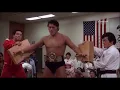 Download Lagu Antonio Inoki breaks wooden boards with his hands and head