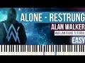 Download Lagu How To Play: Alan Walker - Alone (Restrung) | Piano Tutorial EASY + Sheets