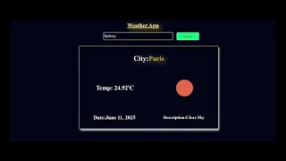 weather app using python real-time weather data project weather forecast app using django python